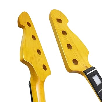 フレットレスベースネック　メープル　ローズウッド Amazon | ベースギターネック20フレット30インチメープルウッド